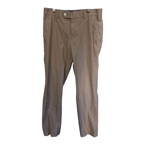 Tommy Hilfiger tan cotton spandex blend khaki dress pants size 30x30 men’s - Picture 1 of 9